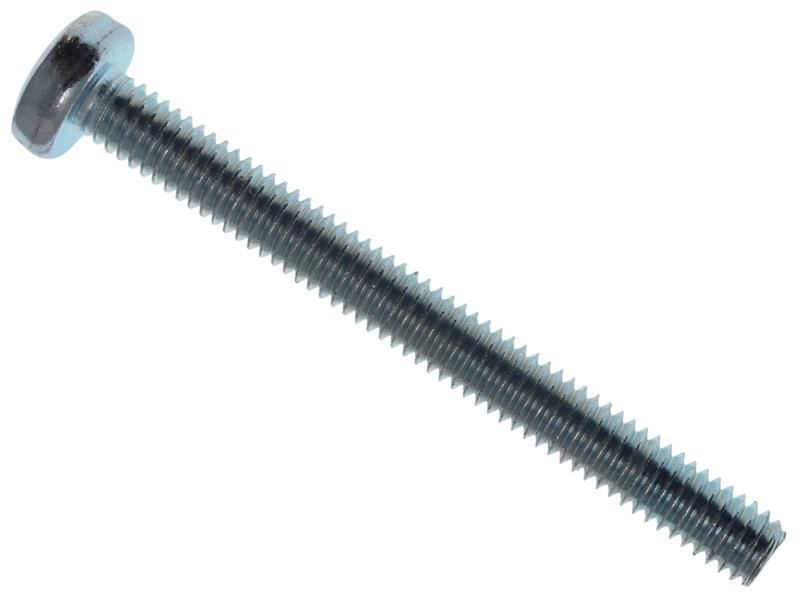 MEMMSPAN0440 - Machine Screw Pozi Compatible Pan Head ZP M4 x 40mm Box 25