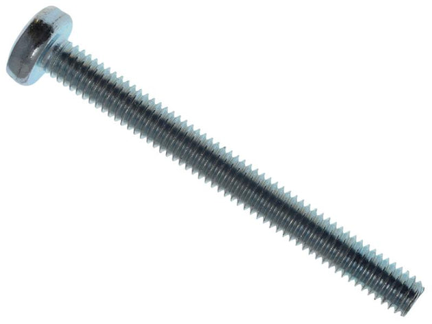 MEMMSPAN0440 - Machine Screw Pozi Compatible Pan Head ZP M4 x 40mm Box 25