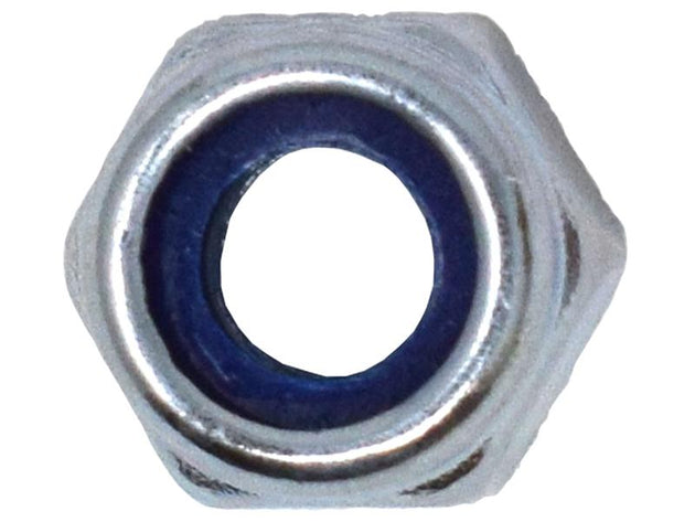 MEMNYLOCP04 - Type P Nylon Insert Nut ZP M4 (Box 100)