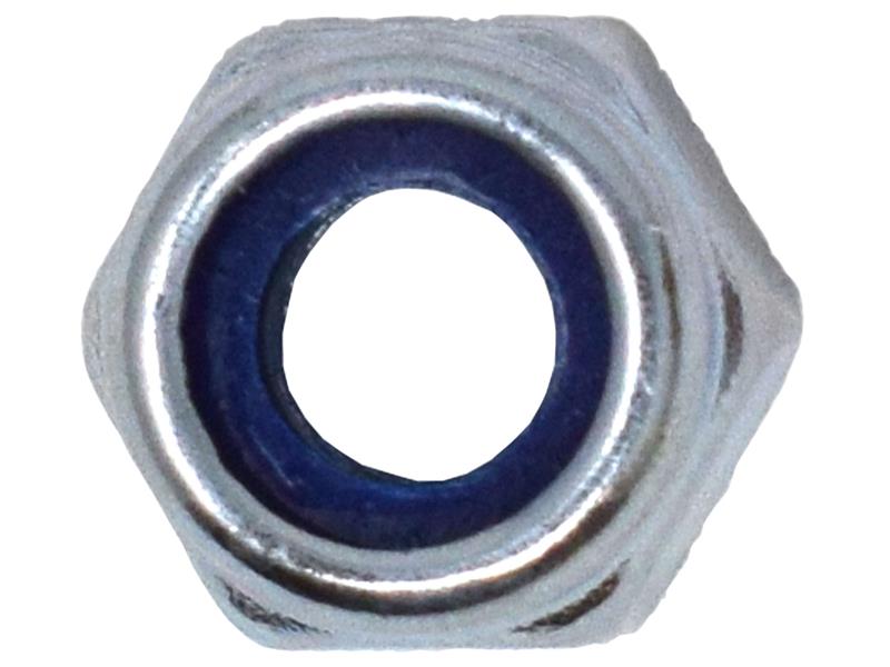 MEMNYLOCP04 - Type P Nylon Insert Nut ZP M4 (Box 100)