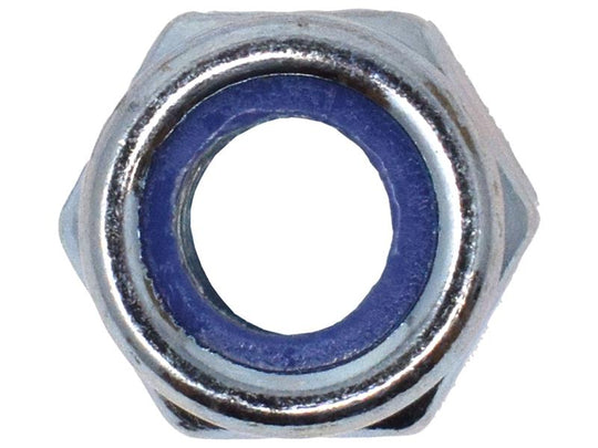 MEMNYLOCP06 - Type P Nylon Insert Nut ZP M6 (Box 100)