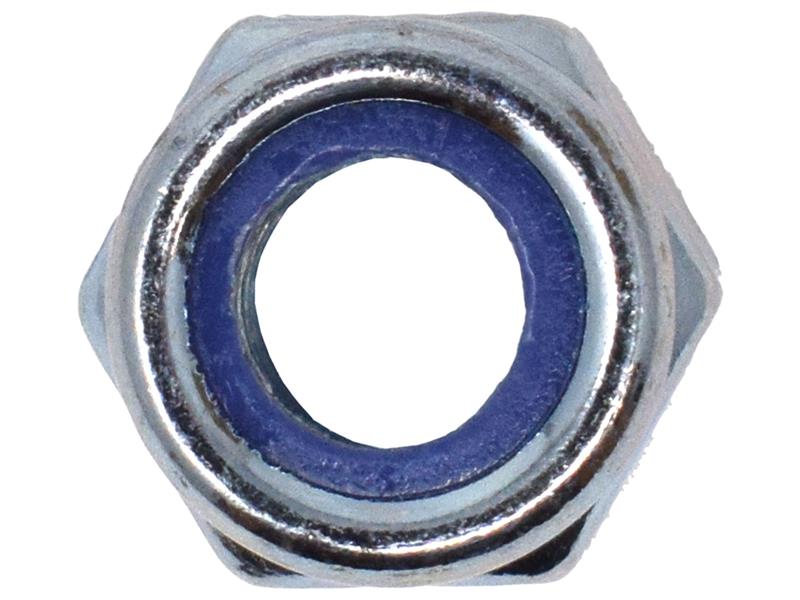 MEMNYLOCP06 - Type P Nylon Insert Nut ZP M6 (Box 100)