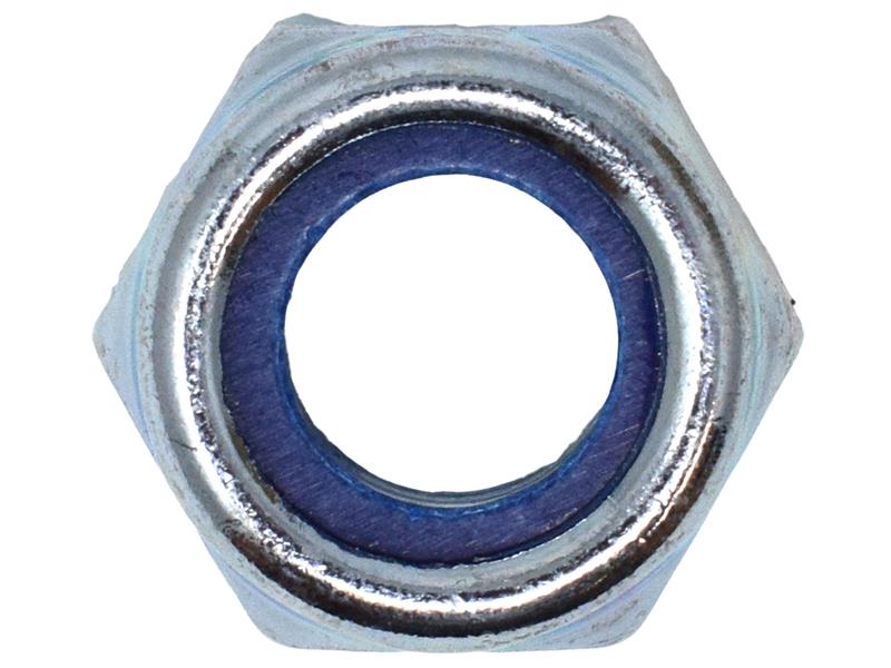 MEMNYLOCP12 - Type P Nylon Insert Nut ZP M12 (Box 50)