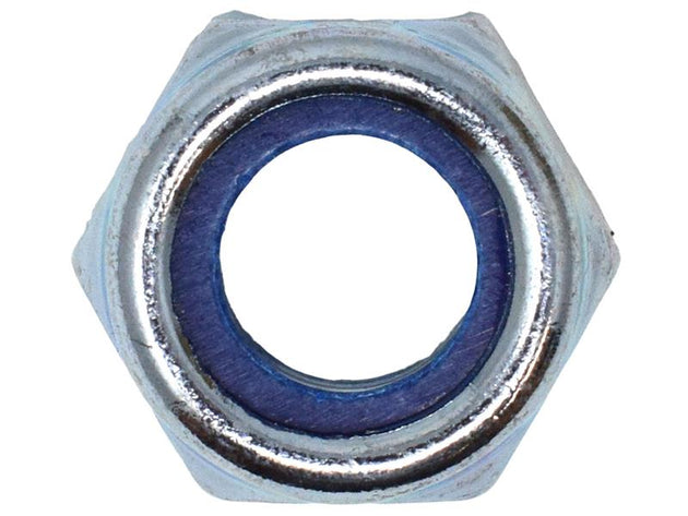 MEMNYLOCP12 - Type P Nylon Insert Nut ZP M12 (Box 50)