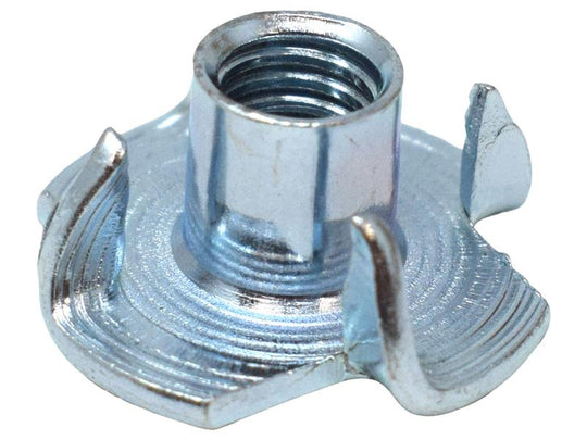 MEMPTN06 - Pronged Tee Nut ZP M6 x 9.0mm (Box 25)