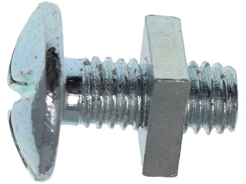 MEMRBN0512 - Roofing Bolt & Nut ZP M5 x 12mm (Box 50)