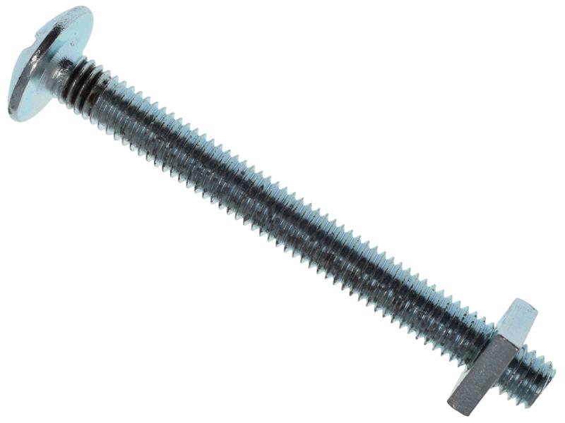 MEMRBN0660 - Roofing Bolt & Nut ZP M6 x 60mm (Box 25)