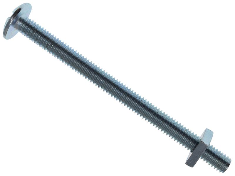 MEMRBN0680 - Roofing Bolt & Nut ZP M6 x 80mm (Box 25)
