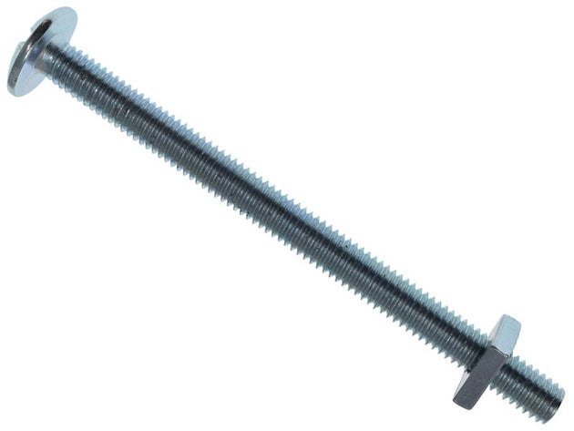 MEMRBN0680 - Roofing Bolt & Nut ZP M6 x 80mm (Box 25)