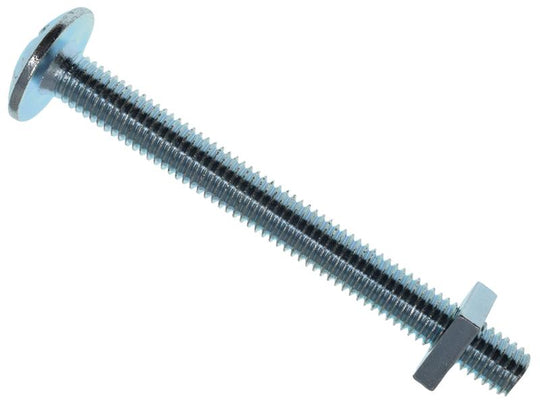 MEMRBN0880 - Roofing Bolt & Nut ZP M8 x 80mm (Box 25)
