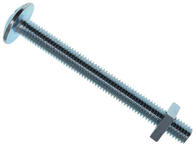 MEMRBN0880 - Roofing Bolt & Nut ZP M8 x 80mm (Box 25)