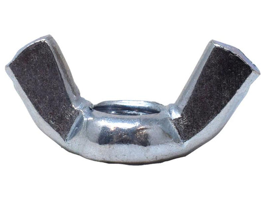 MEMWN08 - Wing Nut Bright ZP M8 Box 25