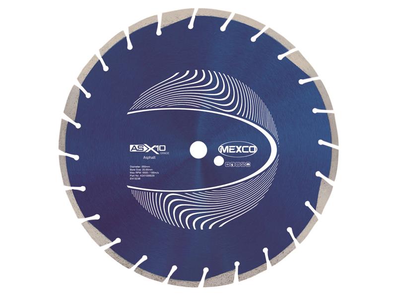MEXASX10350 - Asphalt  X10 Grade Diamond Blade 350 x 20mm