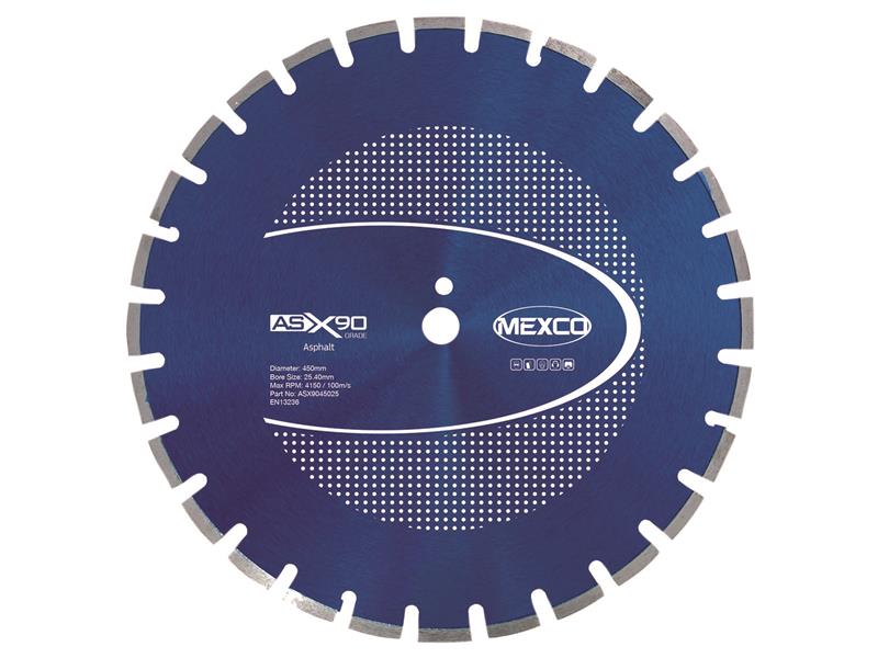 MEXASX90450 - Asphalt X90 Grade Diamond Blade 450 x 25mm