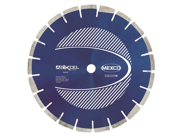 MEXASXL30020 - Asphalt XCEL Grade Diamond Blade 300 x 20mm