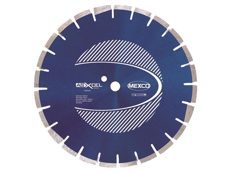 MEXASXL35020 - Asphalt XCEL Grade Diamond Blade 350 x 20mm