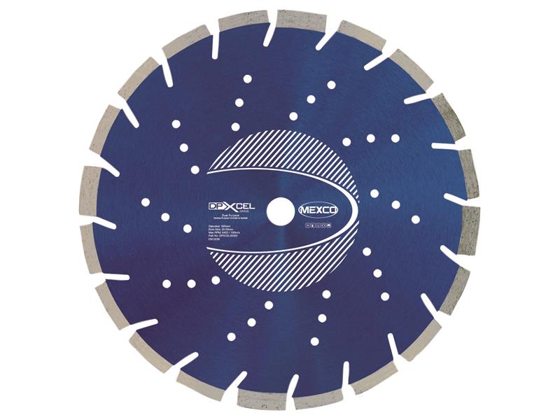 MEXDPXL30020 - XCEL Grade Dual Purpose Diamond Blade 300 x 20mm