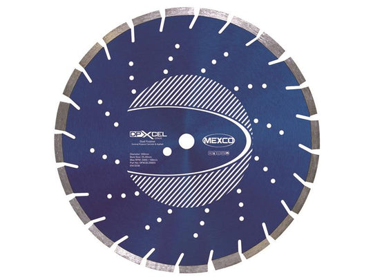 MEXDPXL35025 - XCEL Grade Dual Purpose Diamond Blade 350 x 25.4mm