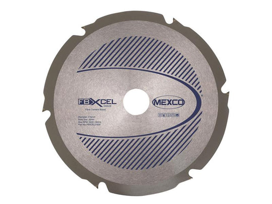MEXFBXL216 - Fibre Cement Board PCD Blade 216 x 30mm x 6T
