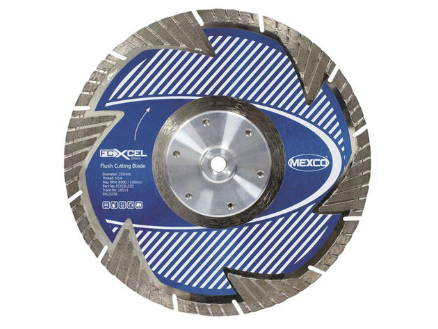 MEXFCXL230 - FCXCEL Grade Flush Cut Diamond Blade 230 x 22mm