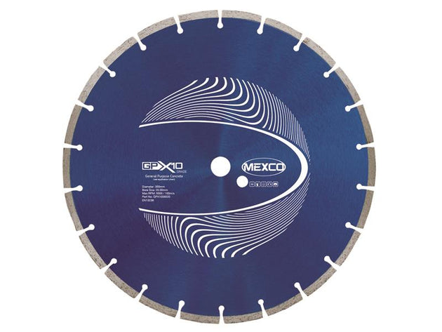 MEXGPX10350 - GPX10 Concrete Diamond Blade 350 x 20mm
