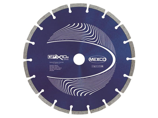 MEXGPX108230 - GPX10-8 Concrete Diamond Blade 230 x 22mm
