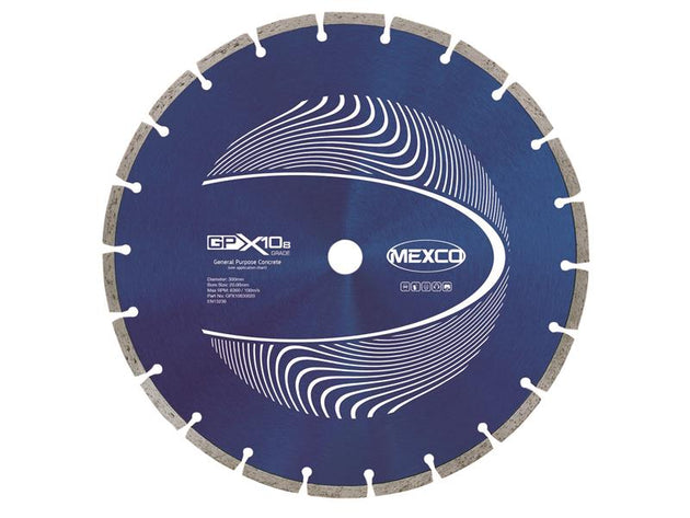 MEXGPX108300 - GPX10-8 Concrete Diamond Blade 300 x 20mm