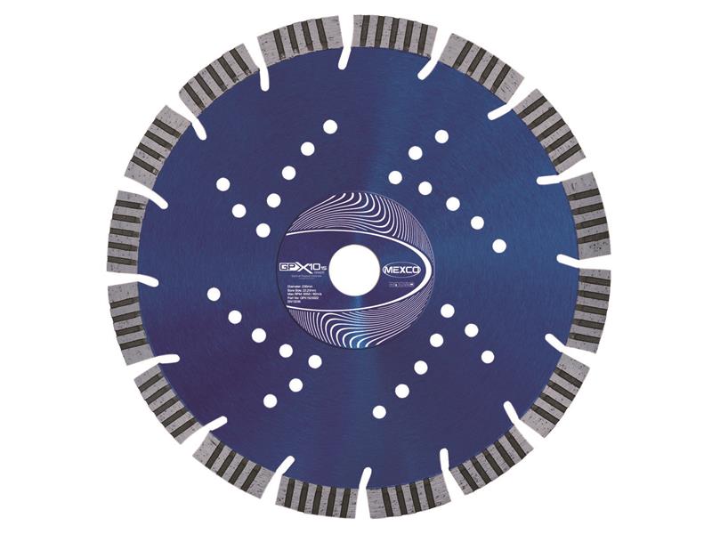 MEXGPX15230 - GPX10-15 Concrete Diamond Blade 230 x 22mm