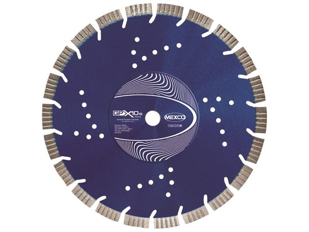 MEXGPX15300 - GPX10-15 Concrete Diamond Blade 300 x 20mm