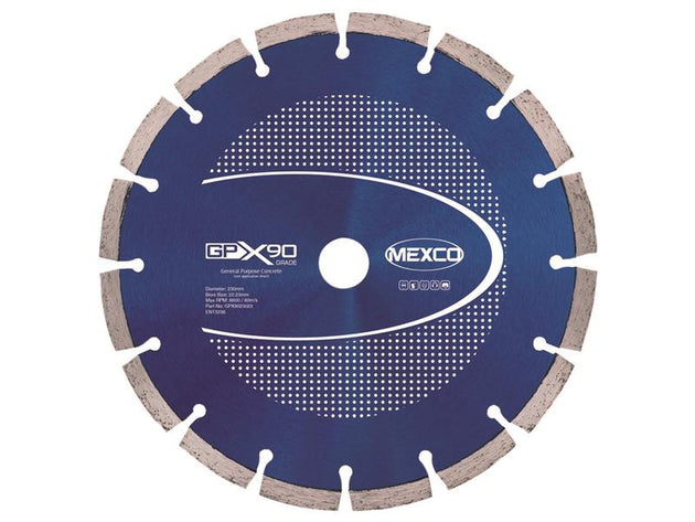MEXGPX90230 - GPX90 Concrete Diamond Blade 230 x 22mm