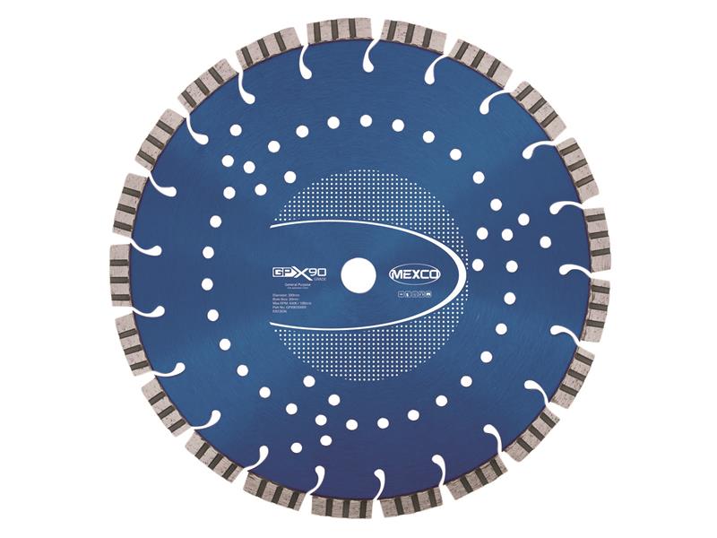 MEXGPX90300 - GPX90 Concrete Diamond Blade 300 x 20mm
