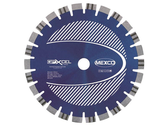 MEXGPXL23022 - XCEL GRADE Concrete Diamond Blade 230 x 22mm