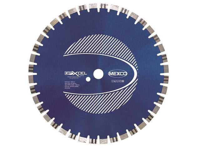 MEXGPXL35025 - XCEL GRADE Concrete Diamond Blade 350 x 25.4mm