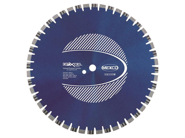 MEXGPXL40020 - XCEL GRADE Concrete Diamond Blade 400 x 20mm
