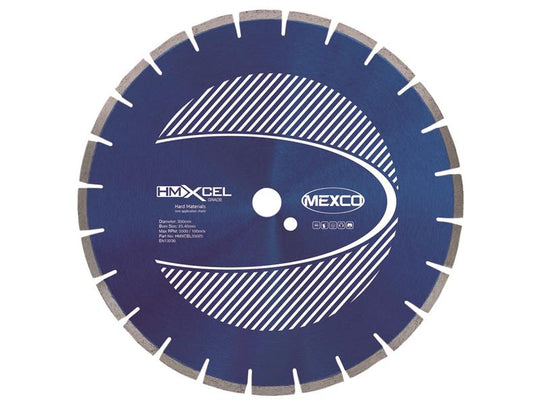 MEXHMXL3505 - XCEL Grade Hard Materials Diamond Blade 350 x 25.4mm