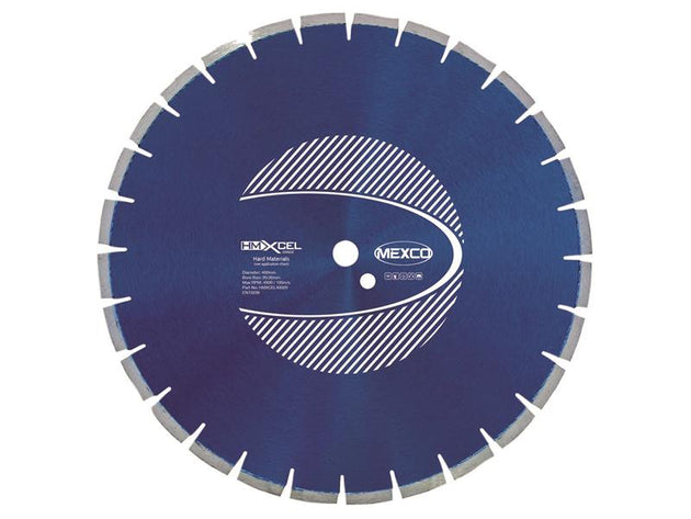 MEXHMXL400 - XCEL Grade Hard Materials Diamond Blade 400 x 20mm