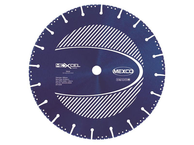 MEXMEXL300 - XCEL Grade Metal Cut Diamond Blade 300 x 20mm