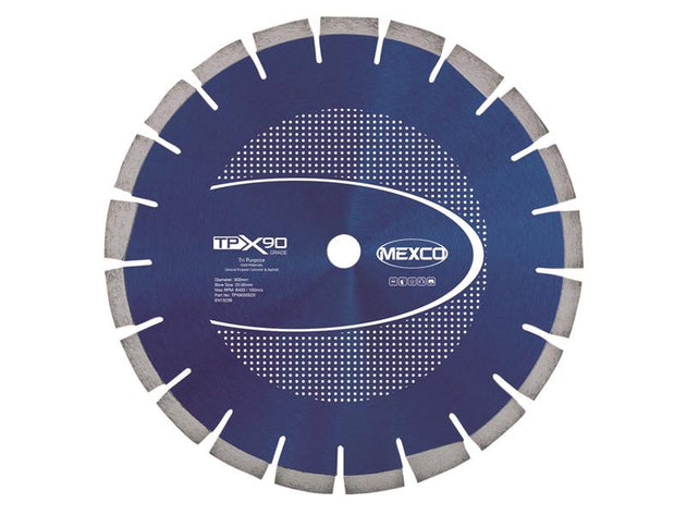 MEXTPX90300 - TPX90 Tri Purpose Diamond Blade 300 x 20mm