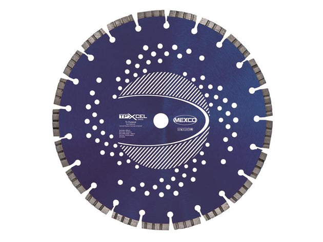 MEXTPXL300 - XCEL Grade Tri-Purpose Diamond Blade 300 x 20mm