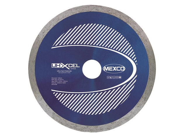 MEXUHXL150 - UHXCEL Ultra Hard Materials Diamond Blade 150 x 22mm