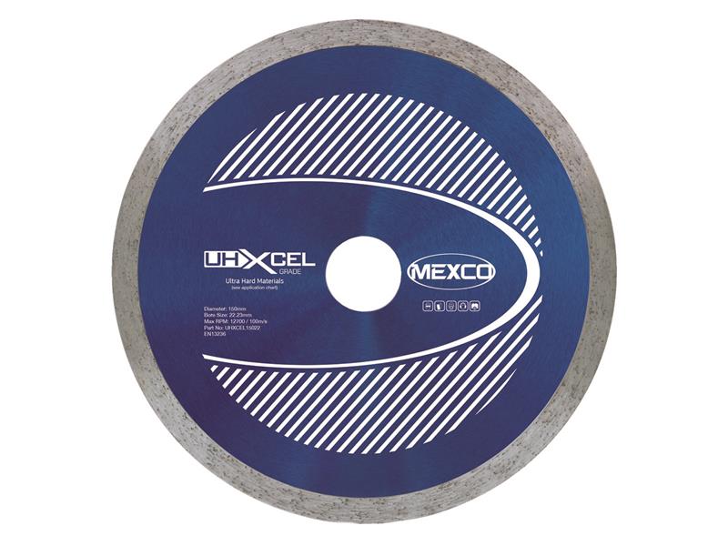 MEXUHXL150 - UHXCEL Ultra Hard Materials Diamond Blade 150 x 22mm