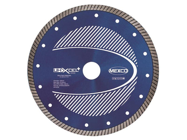 MEXUHXL2305T - UHXCEL+ Ultra Hard Plus Diamond Blade 230 x 25.4mm