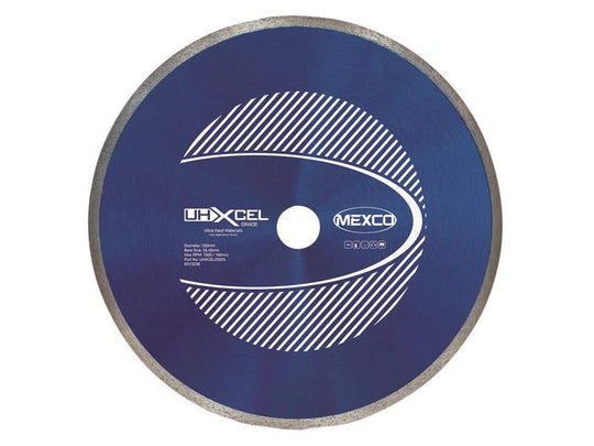 MEXUHXL2505 - UHXCEL Ultra Hard Materials Diamond Blade 250 x 25.4mm