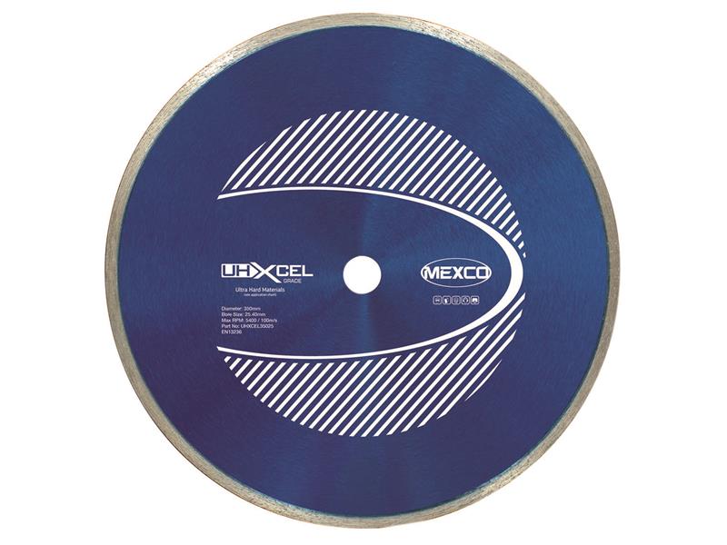 MEXUHXL35025 - UHXCEL Ultra Hard Materials Diamond Blade 350 x 25.4mm
