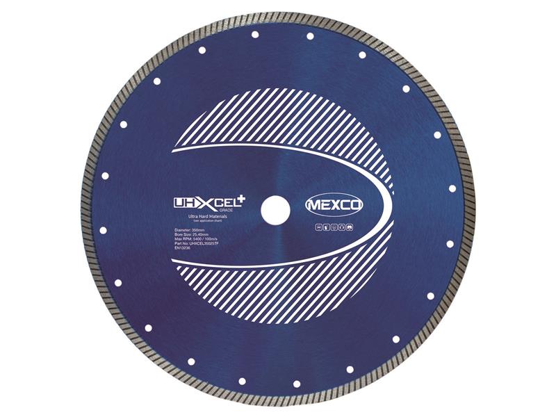 MEXUHXL3505T - UHXCEL+ Ultra Hard Plus Diamond Blade 350 x 25.4mm