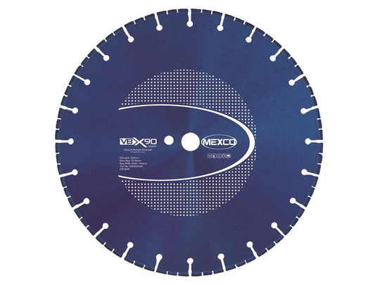 MEXVBX903505 - VBX90 Grade Universal Diamond Blade 350 x 25.4mm