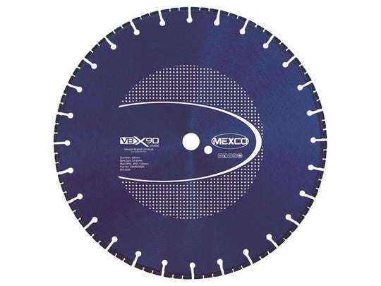 MEXVBX904005 - VBX90 Grade Universal Diamond Blade 400 x 25.4mm