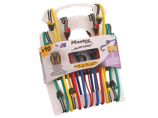 MLK3043E - Twin Wire™ Bungee Organiser 10 Piece