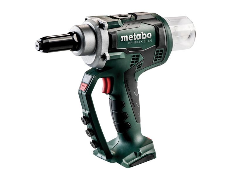 MPTNP18LTX - NP 18 LTX BL 5.0 Brushless Rivet Gun + metaBOX 18V Bare Unit