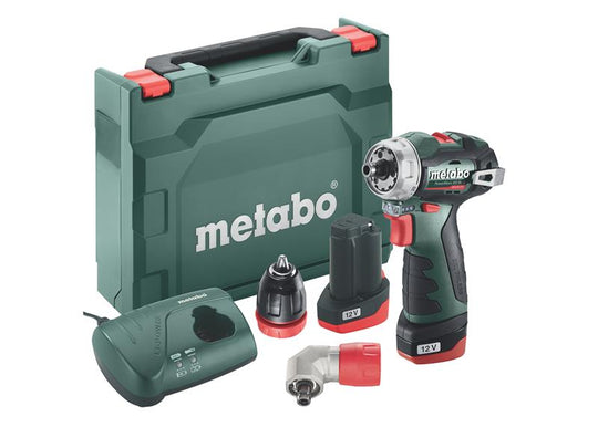 MPTPMBS12QC - PowerMaxx BS BL Q Brushless Drill/Screwdriver 12V 2 x 2.0Ah Li-ion